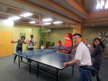 Table Tennis Lake Hotel